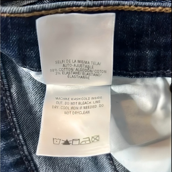 Hudson Barbara High Rise Skinny Jean Sz 30 Ankle with Side Stripe Stretch Denim - Picture 10 of 10